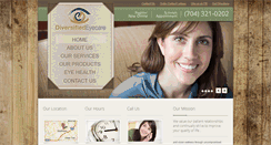 Desktop Screenshot of diversifeyecare.com
