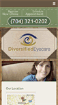 Mobile Screenshot of diversifeyecare.com